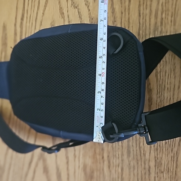 Duchamp London Crossbody Sling Bag - Navy Blue & Black - Picture 11 of 12